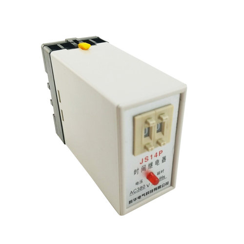 数字式时间继电器JS14P 220V 380V 两组延时99S 380V 9.9S 带底座 - 图3