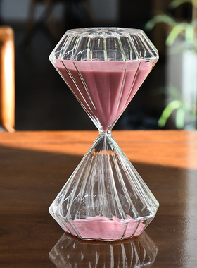 创意条纹钻石沙漏计时器