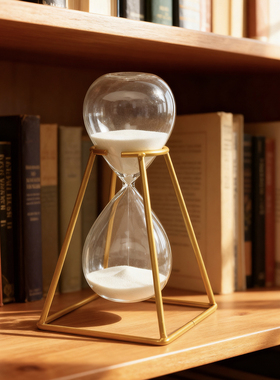 创意金属沙漏计时器30分钟