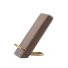 Creative walnut wooden black walnut desktop mobile phone stand lazy portable simple base flat solid wood universal