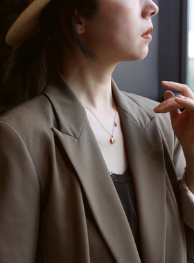 ZOXI本命年礼物不掉色小马项链女