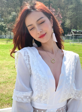 ZOXI简约圆形大饼项链金