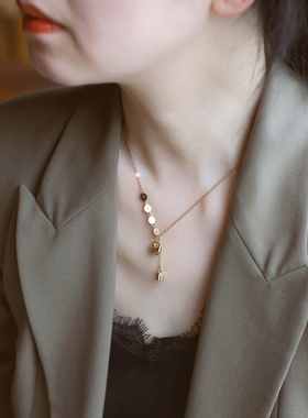 ZOXI平安喜乐福袋项链毛衣配饰女