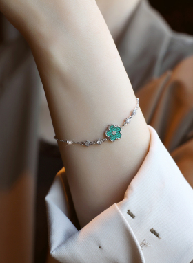 ZOXI爆款花朵手链轻奢小众不掉色