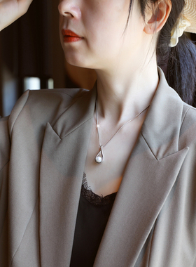 ZOXI钛钢不掉色卫衣毛衣链项链