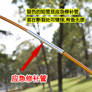 8.5MM铝杆应急修补管帐篷杆套管铝杆修复管帐杆应急套管铝合金轻 - 图1