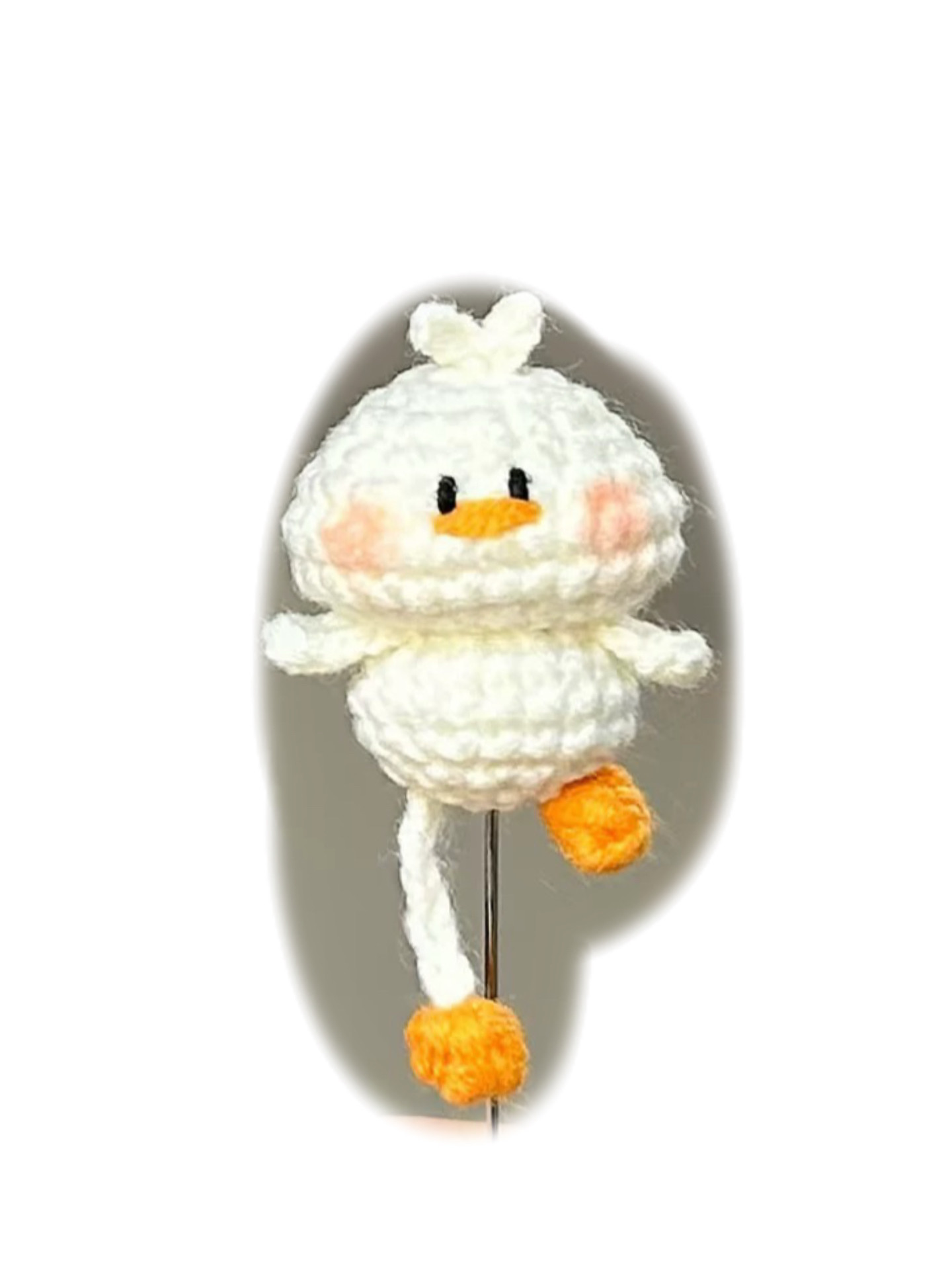 情侣包挂件鼻嘎拉伸小鸭钩针毛线钩织DIY玩偶钥匙扣材料包钩针,淘宝优惠券,粉丝福利购,淘宝优惠卷