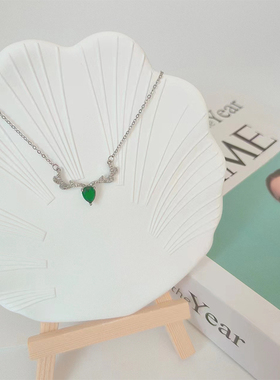 钛钢锁骨链女韩版甜美简约气质