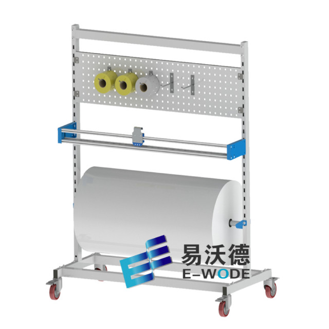 Packing frame roll film rack bubble film cutting packaging frame