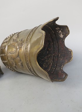 摆件寺庙挂钟风水铜器