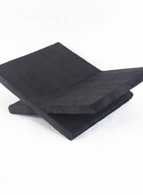 厂家销售手制侘寂风碳化实木黑色书托家居别墅艺术馆桌面装饰摆件