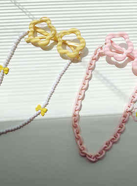 儿童气泡五角星太阳镜个性链条项