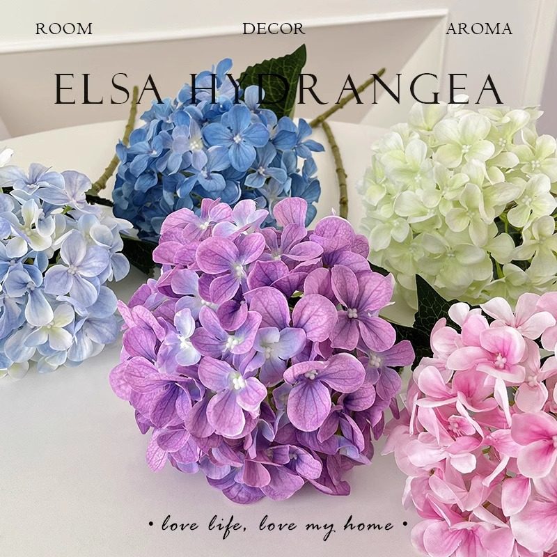 3D打印绣球仿真花高级湿感假花diy仿真花客厅餐桌摆件插花装饰花,淘宝优惠券,粉丝福利购,淘宝优惠卷