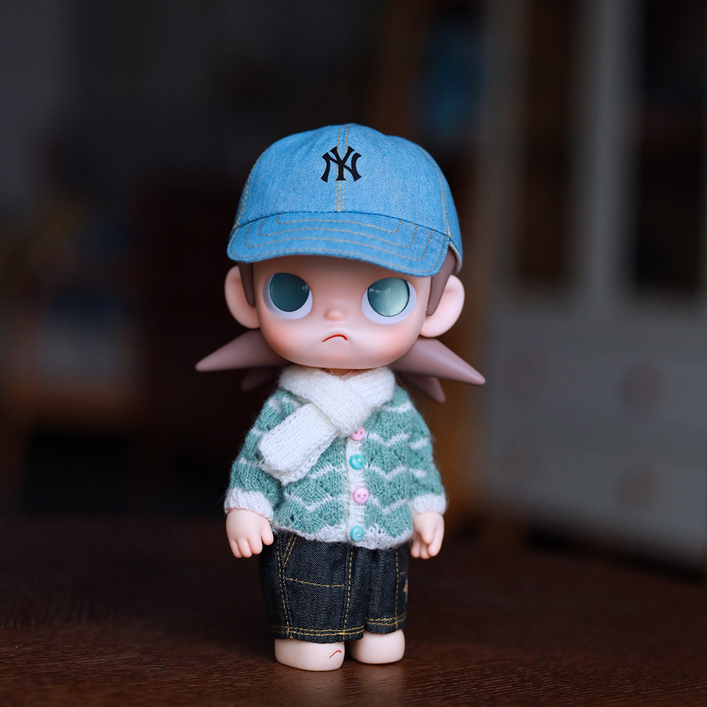 嘎子姐专用 帽子  zsiga八分可动玩偶手工布艺棒球帽子 鸭舌帽,淘宝优惠券,粉丝福利购,淘宝优惠卷