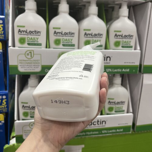 美国代购AmLactin12%乳酸身体乳药用润肤露567克对鱼鳞鸡皮现货 - 图1
