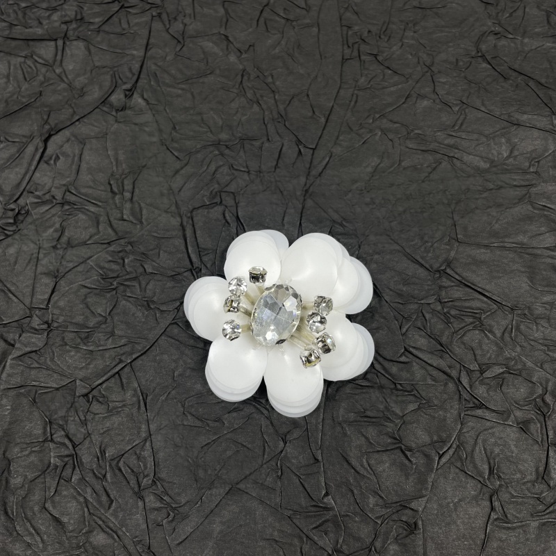 heavenlyjelly韩国新款鞋花果冻鞋配饰水晶鞋装饰串珠珍珠亮片花 - 图2