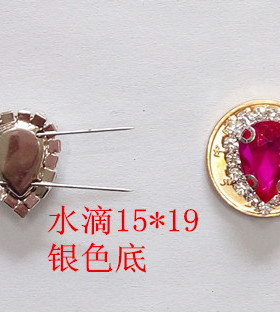 diy玻璃手工头饰平底钻