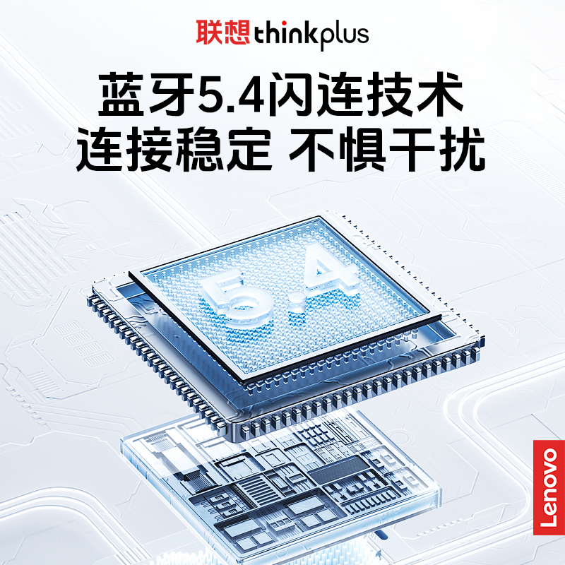 联想蓝牙耳机真无线半入耳式运动降噪高音质适用苹果小米2025新款