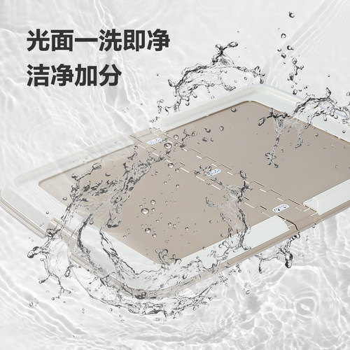 爱丽思大号可折叠狗厕所可折叠小型犬防外溅宠物狗便所尿盆大型犬 - 图3