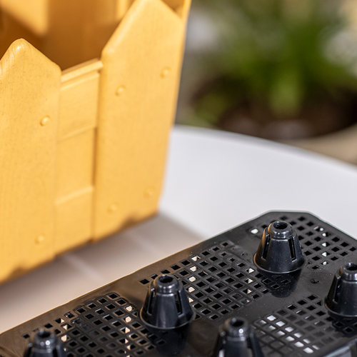 爱丽思IRIS COUNTRY壁挂栅栏式树脂花盆塑料花盆250/400 - 图2