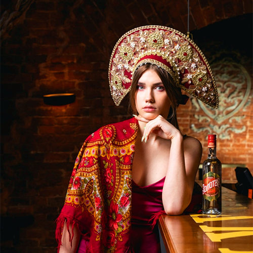 小鸟伏特加正版俄罗斯原装进口伏特加酒雷霆嘎巴40度洋酒烈酒包邮 - 图0