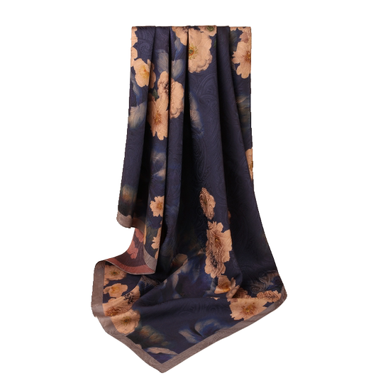 Spring, summer and autumn Chinese style women's silk fragrant cloud gauze