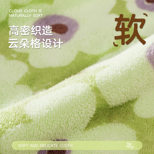抹布吸水厨房专用洗碗布加厚耐磨不易掉毛毛巾家用清洁擦桌百洁布 - 图1