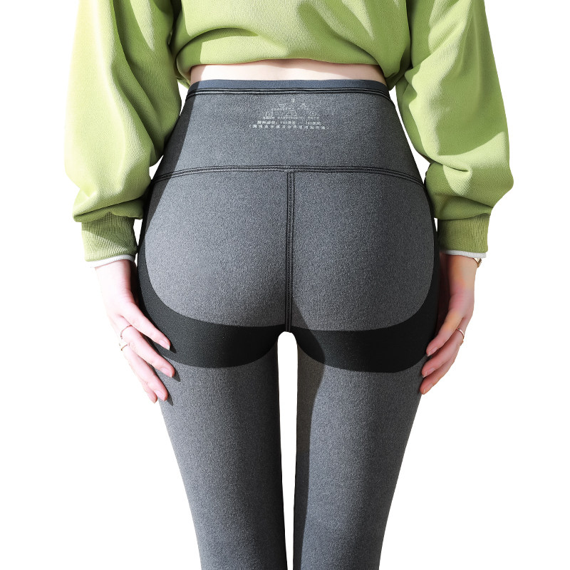 八分小个子鲨鱼裤女外穿秋冬天加绒高弹力收腹显瘦九分黑色打底裤,淘宝优惠券,粉丝福利购,淘宝优惠卷