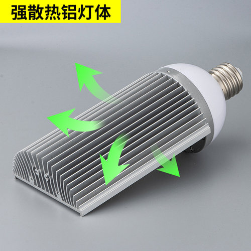 LED横插灯泡单面照明新农村横装路灯工程改造光源E40E2730W60W80W - 图2