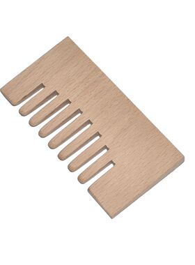 榉木已开齿DIY木梳料半成品