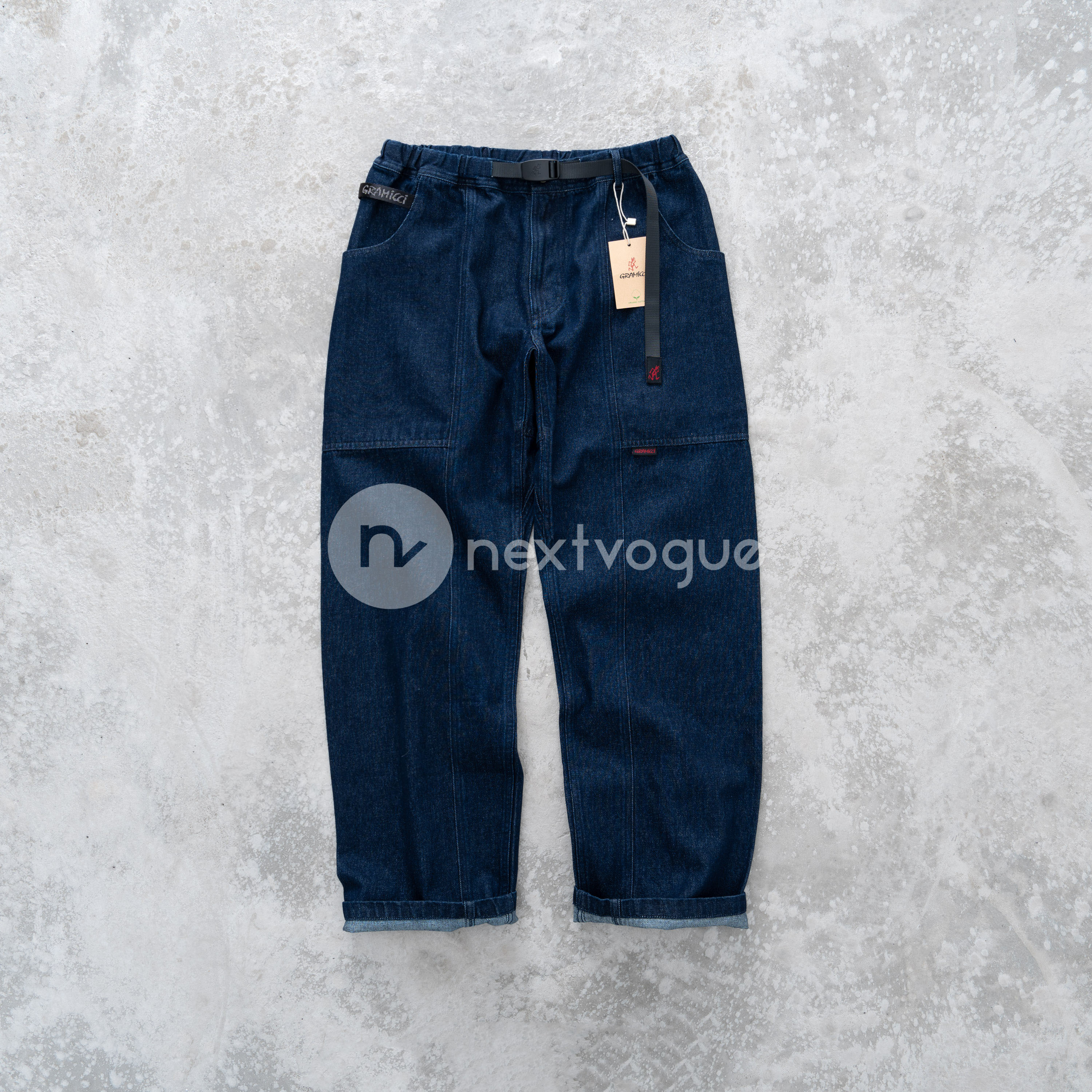 【NextVogue】GRAMICCI DENIM GADGET PANT 直筒牛仔水洗工装裤 - 图2