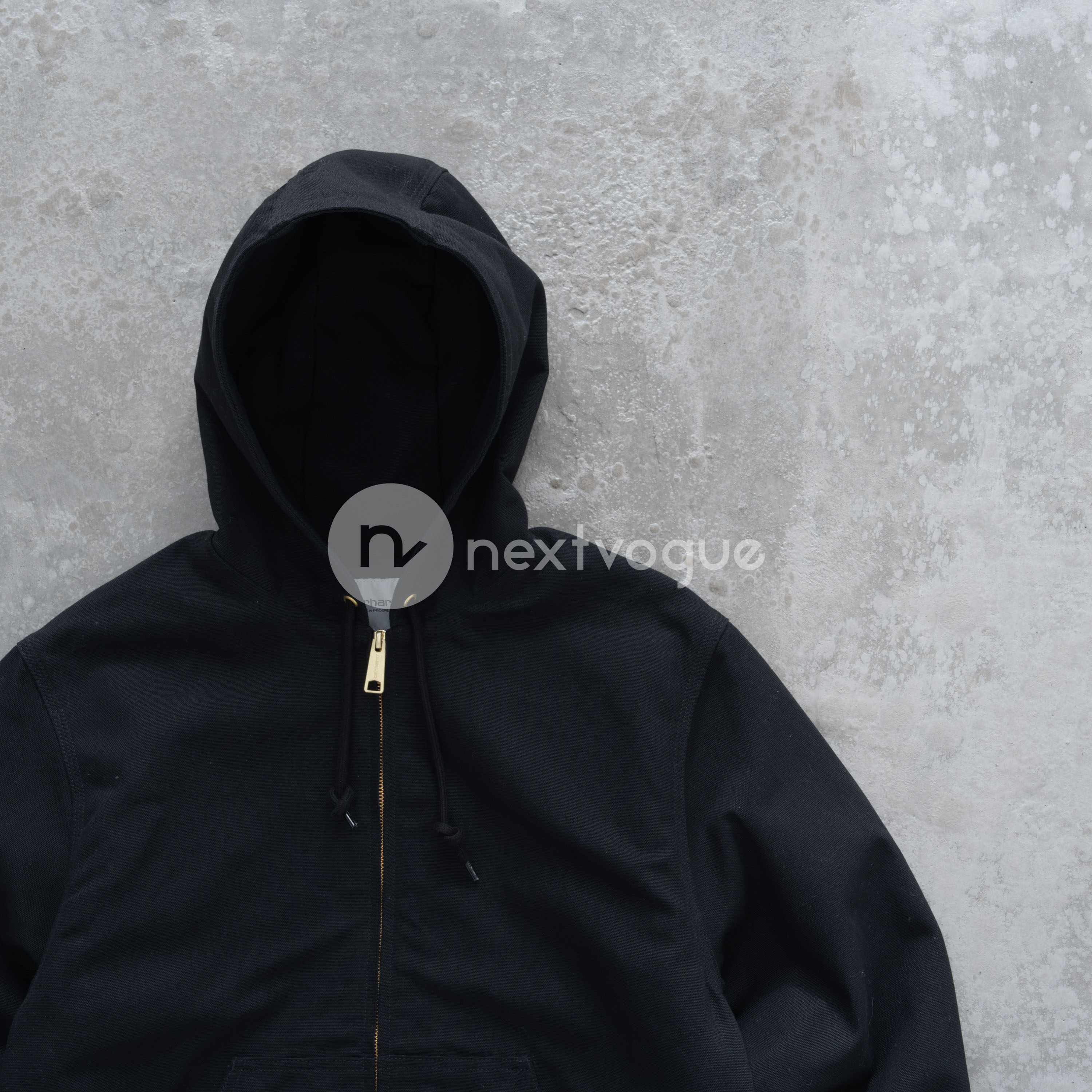 【NextVogue】carhartt wip active jacket 薄款连帽工装夹克外套 - 图2