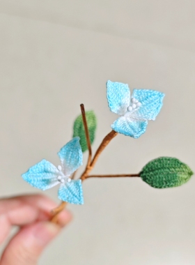 成品 微钩 三角梅  80号蕾丝