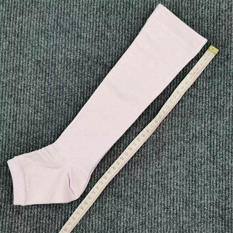 外贸长筒袜子女纯棉二级压力小腿袜百搭纯色运动及膝美腿高筒女袜,淘宝优惠券,粉丝福利购,淘宝优惠卷