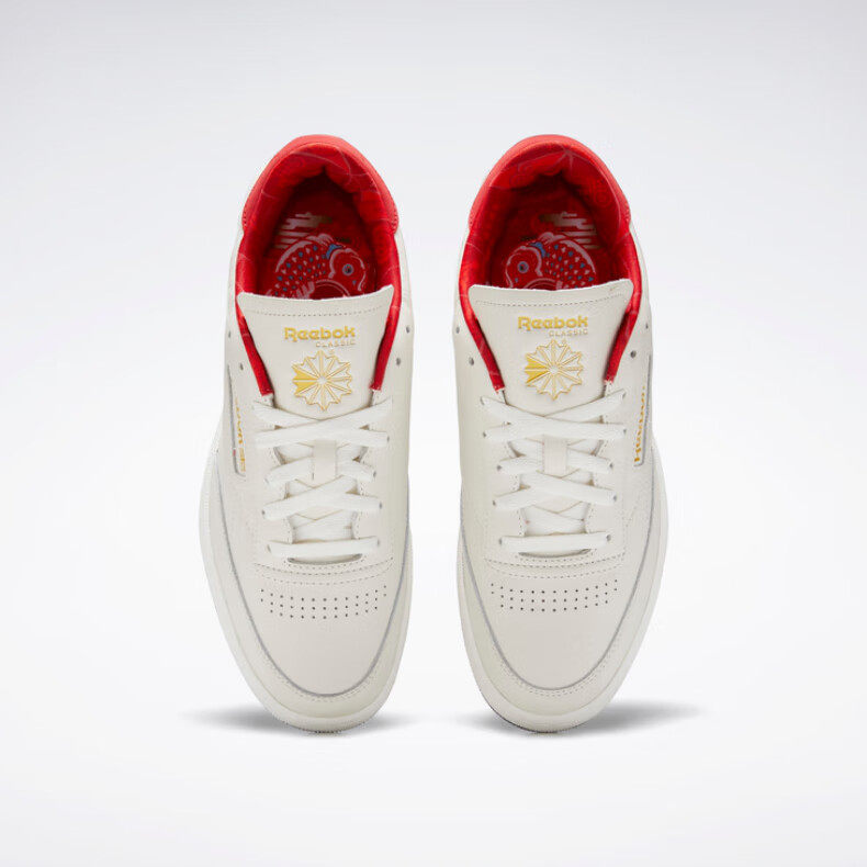 reebok官方女鞋club c 85休闲男鞋 reebok板鞋