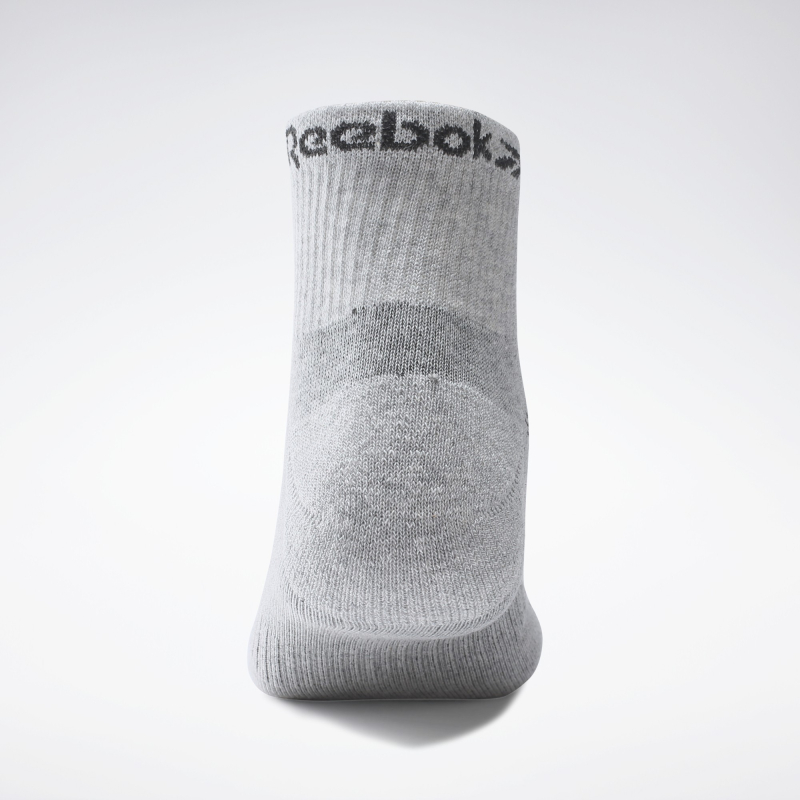 Reebok锐步官方男女同款SOCK室内健身训练运动舒适潮流短袜3双装 - 图3