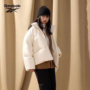 Reebok锐步官方女子JKT日韩系时尚短款运动休闲羽绒服22FCR102W