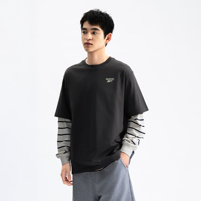 Reebok锐步官方男女款后背潮流印花运动休闲简约舒适短袖T恤,淘宝优惠券,粉丝福利购,淘宝优惠卷