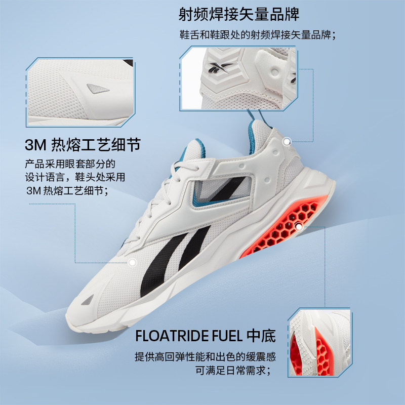 reebok官方2023新款男女跑步鞋 reebok板鞋/休闲鞋