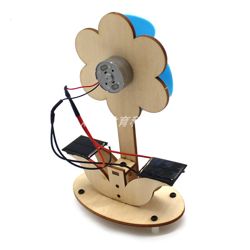 太阳能发电风扇科技小制作小发明 学生手工创新作品科学实验材料 - 图2