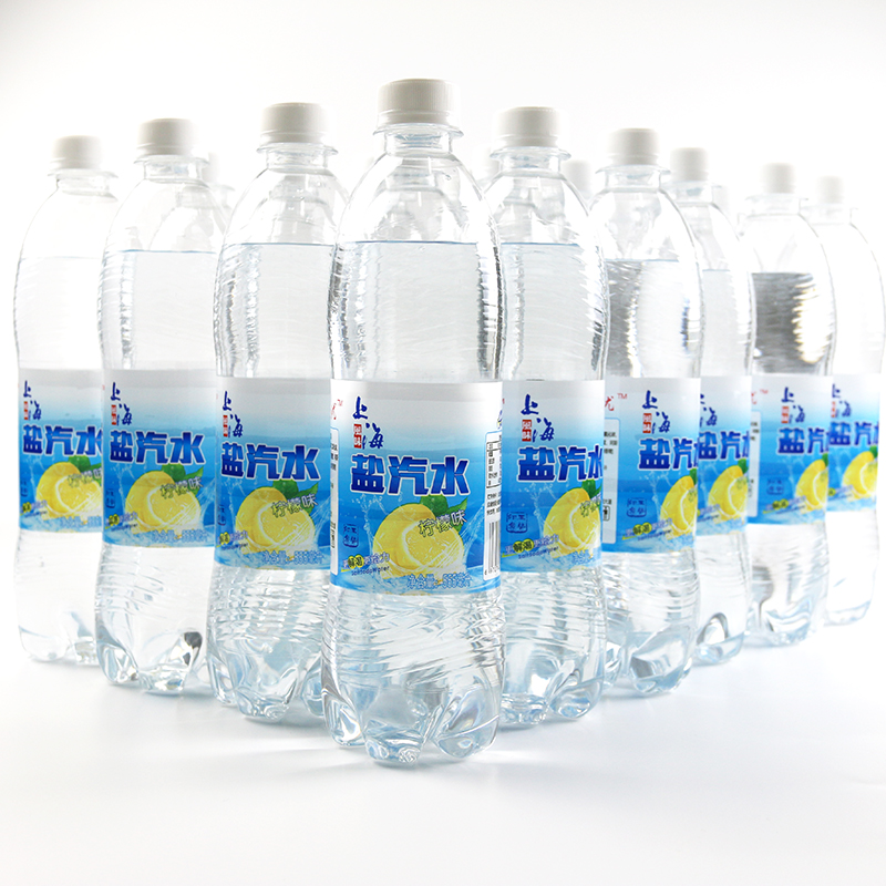 上海风味盐汽水整箱600ML*24瓶柠檬味防暑降温碳酸饮料新日期现货 - 图2