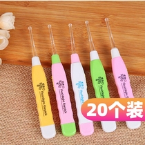 Earthen Divine Instrumental Dig ear spoons with lamp Children Luminous Ear Spoons EAR POOP EAR SHIT BUTTON TWEEZERS VISUAL DIG EARS