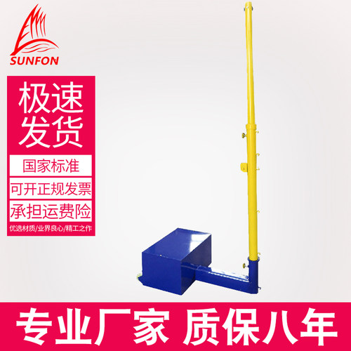 沃尔克标准移动式排球网架羽毛球球架网球架三合一稳定羽毛球架 - 图0