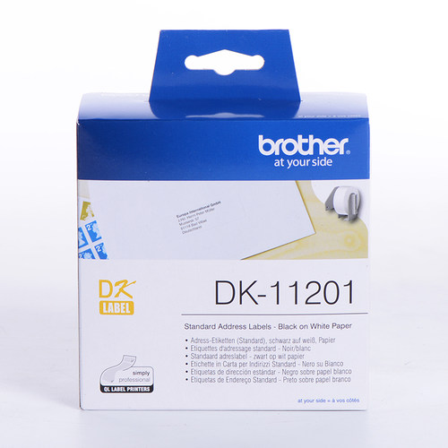 兄弟原装标签机打印机色带QL-700 1050标签纸色带芯色带架DK-22210 QL-800/1100/1060/580N不干胶标签热敏纸 - 图1