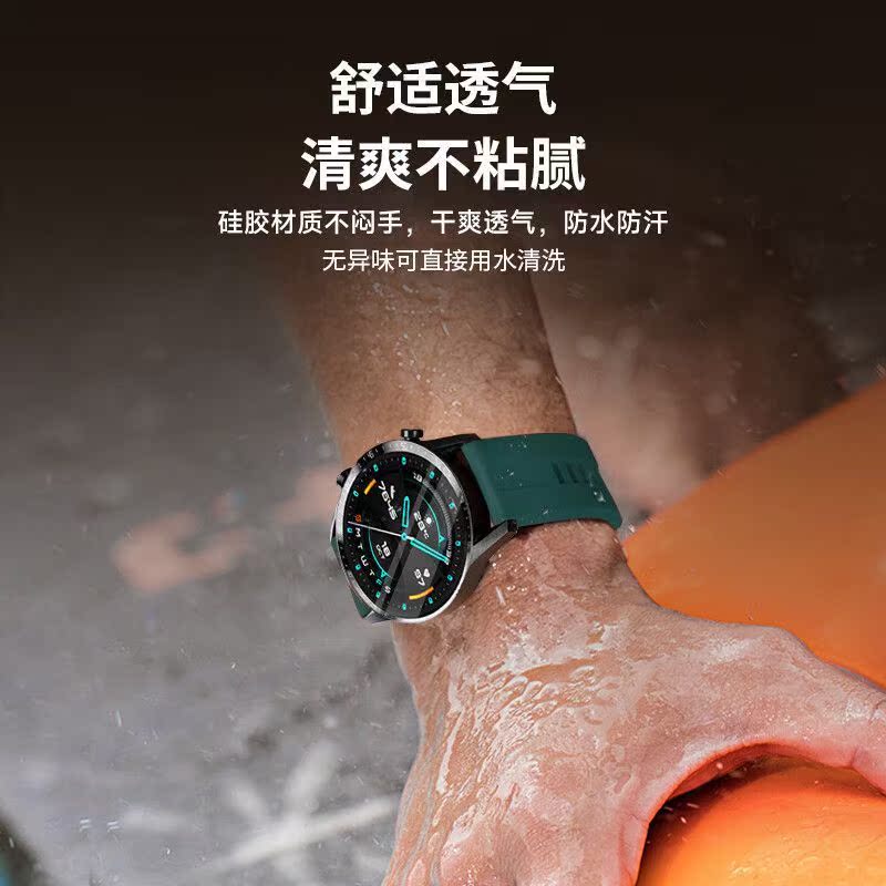 适用于华为手表表带 HUAWEI watch3/GT2/GT3/Pro/荣耀magic智能手 - 图1