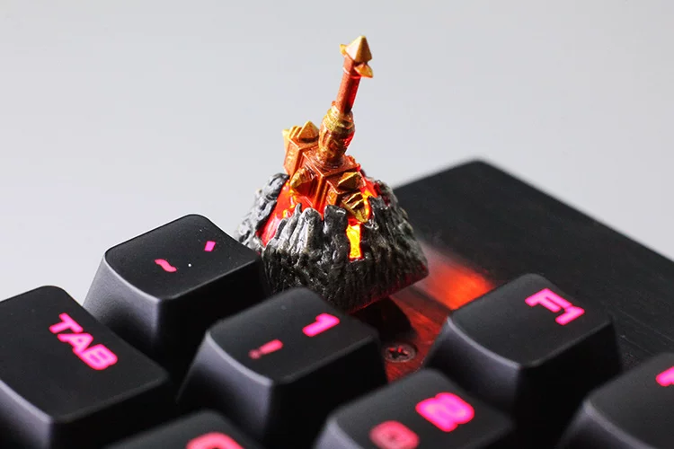  Warcraft wow оранжевый молот keycap Savas Yan Mo Lagnaros