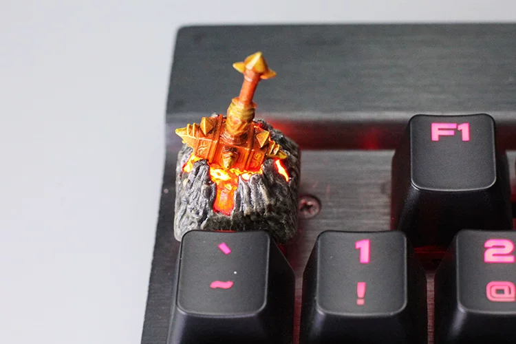  Warcraft wow оранжевый молот keycap Savas Yan Mo Lagnaros
