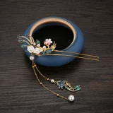 Китайская шпилька, ханьфу, аксессуар для волос с кисточками, классическая универсальная заколка для волос, аксессуары, полный комплект