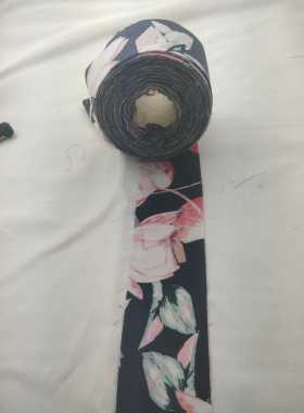 原装进口丝绸桑蚕丝花色旗袍缎面