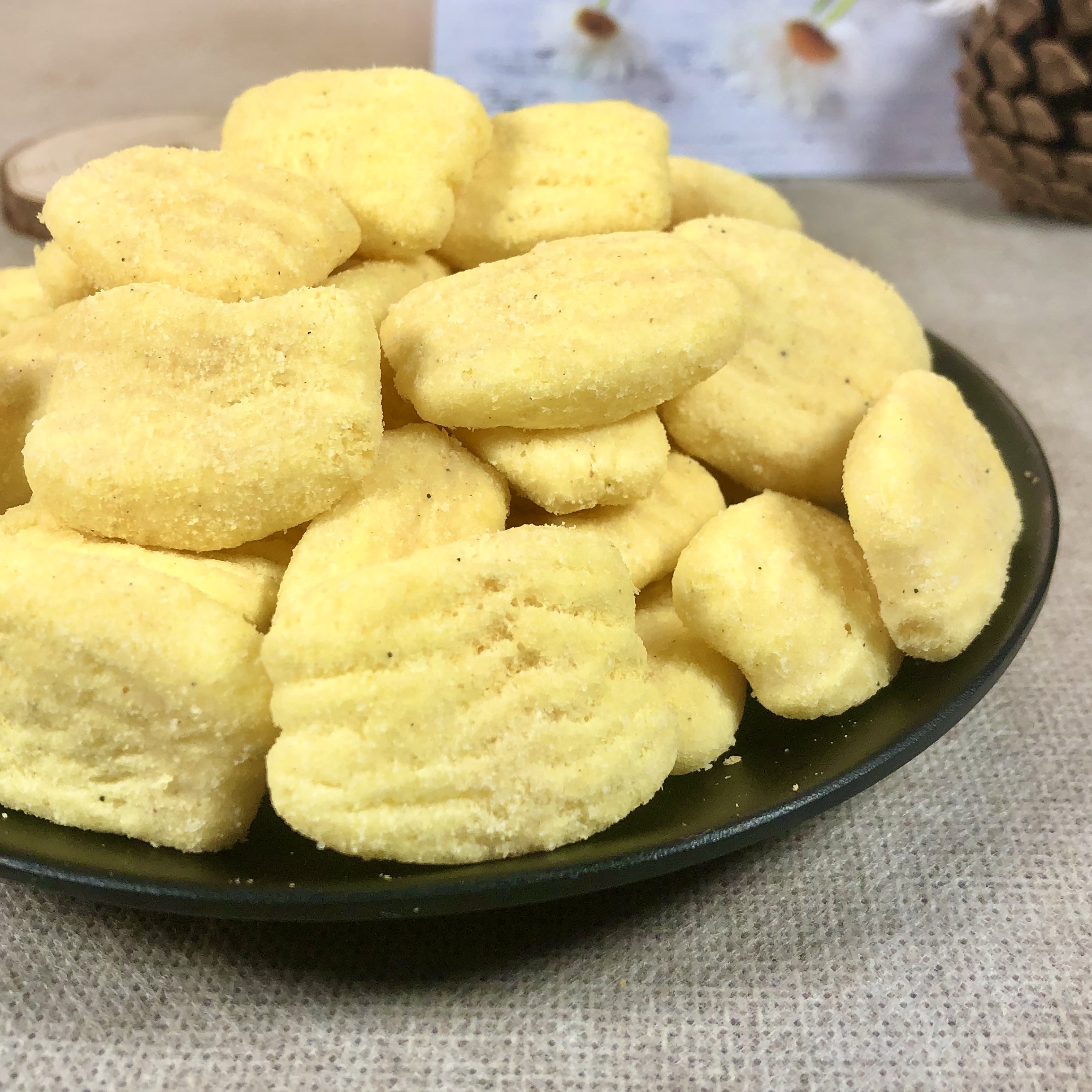 麦香鸡味块散装大包3斤整箱番茄味鸡块膨化食品休闲零食火锅零食-图1